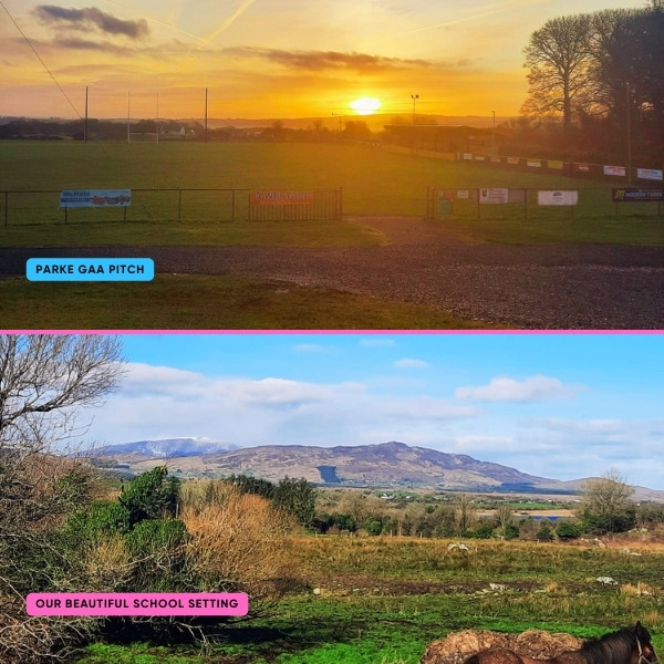 Parke National School Surroundings - Parke GAA Pitch